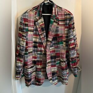 Grant Thomas Madras Blazer- Size XXL